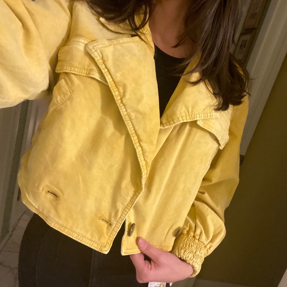 Free People sure thing bomber jacket
